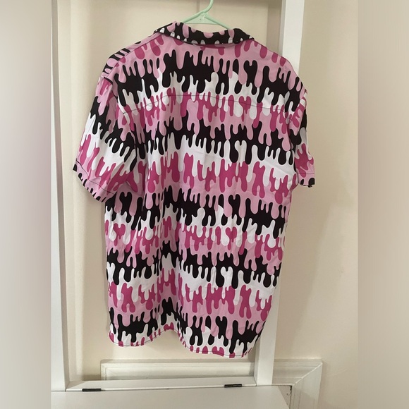 Black Friday drip stripe button up - Picture 4 of 4